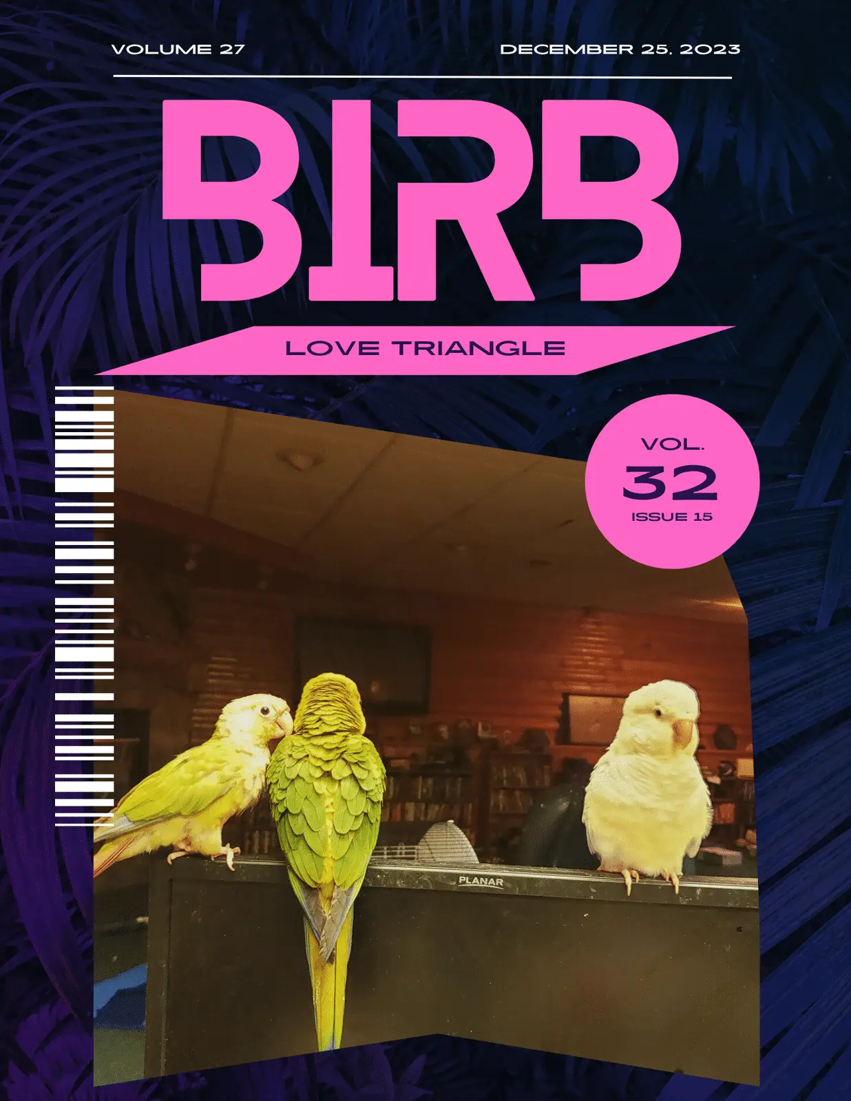 Blue and Pink Modern E-Sport Magazine Cover.webp