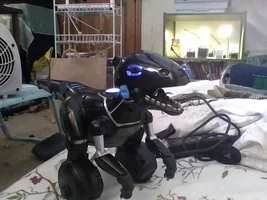 Chillin with Mippy the MiPosaur (robot thread!)