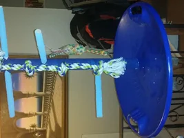 home made bird stand
