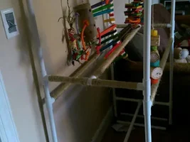 First attempt at a DIY playstand.