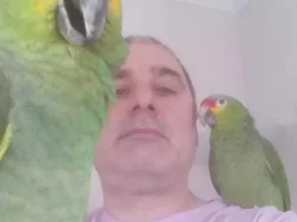 Selfie with your bird :)