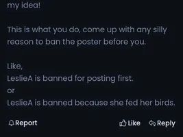 Banned!