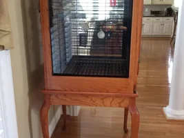 Beautiful wood cage for sale