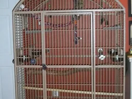 Benjamin's NEW cage arrived!