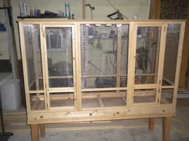 Building Custom cage?? Safe lumber?? Wire?? Help!