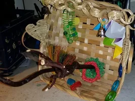 DIY activity basket, completed.