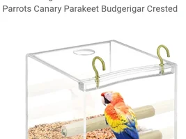 Most of her pellets hit the cage floor!