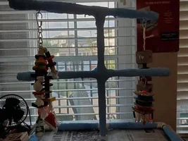 DIY Cheap Deskside Birdsafe Playstand Tutorial