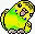 PiedGreenBudgie.gif
